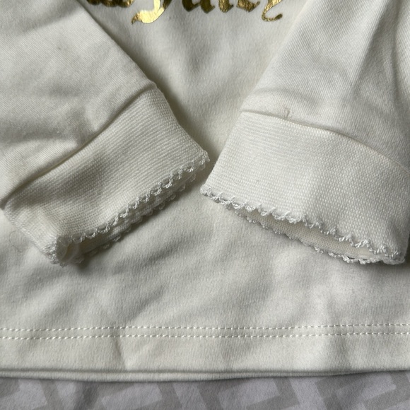 Baby Girls 18M Long Sleeve Ruffled Fleece Sweatshirt & Matching Jogger Pant Set - Picture 5 of 12